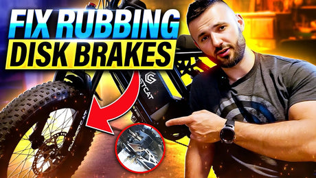 Fix Rubbing Disk Brake! GhostCat F2.2 Pro