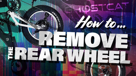 Ghostcat F3 & F3X Rear Wheel Removal