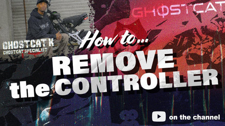 How to Remove the Controller on Ghostcat F3, F3X, F4X Pro