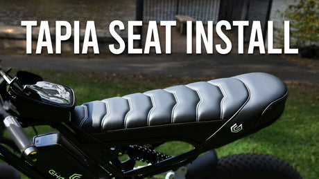 Tapia Seat Install & Loose Controller Fix: GhostCat F3