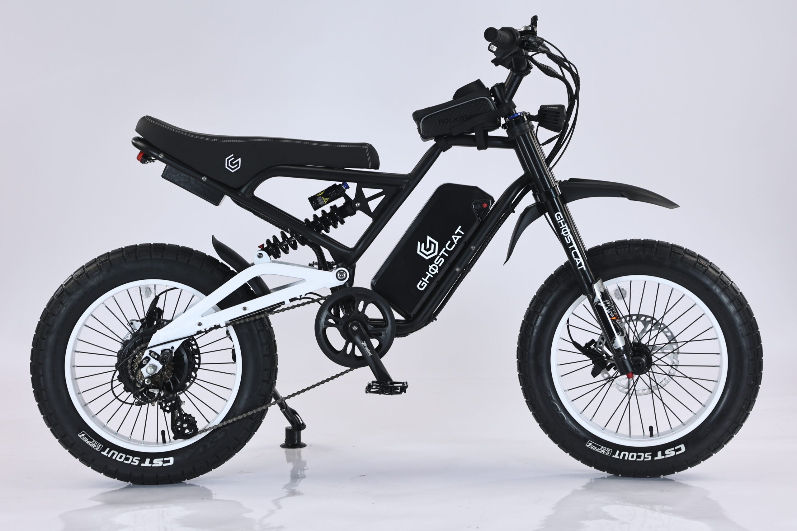F3X.2 Pro: 1500W 52V Long-Range Fat-Tire – GhostCat Bikes