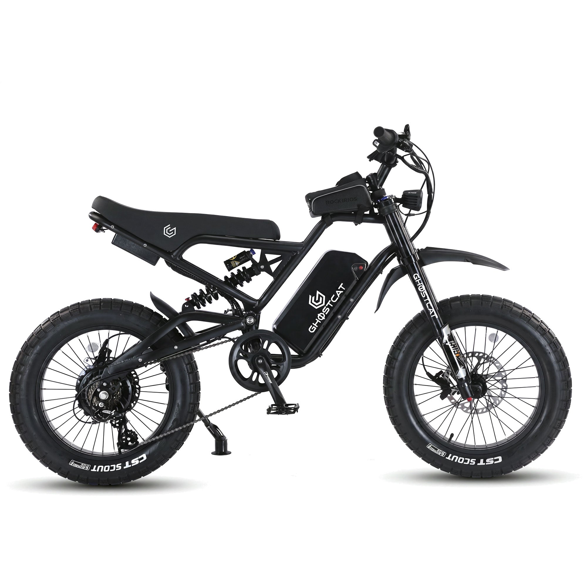 F3X Class 2: Street-Legal 750W Fat-Tire – GhostCat Bikes