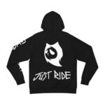 Black Just Ride Fashion Hoodie